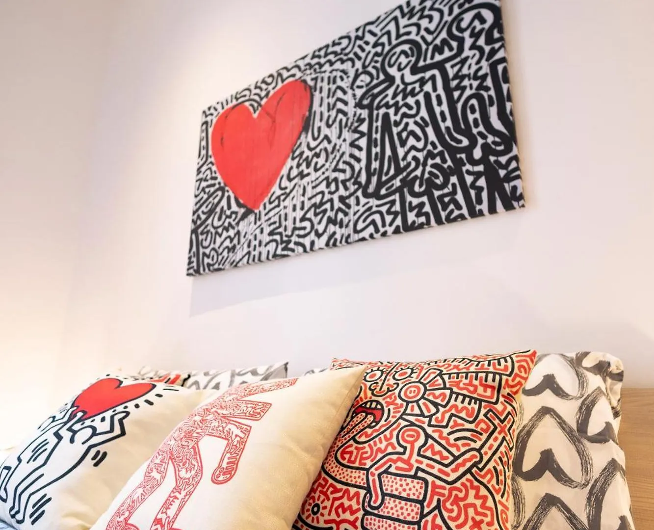 The Keith Haring Room - Private Bedroom Milán 0*,  Itálie