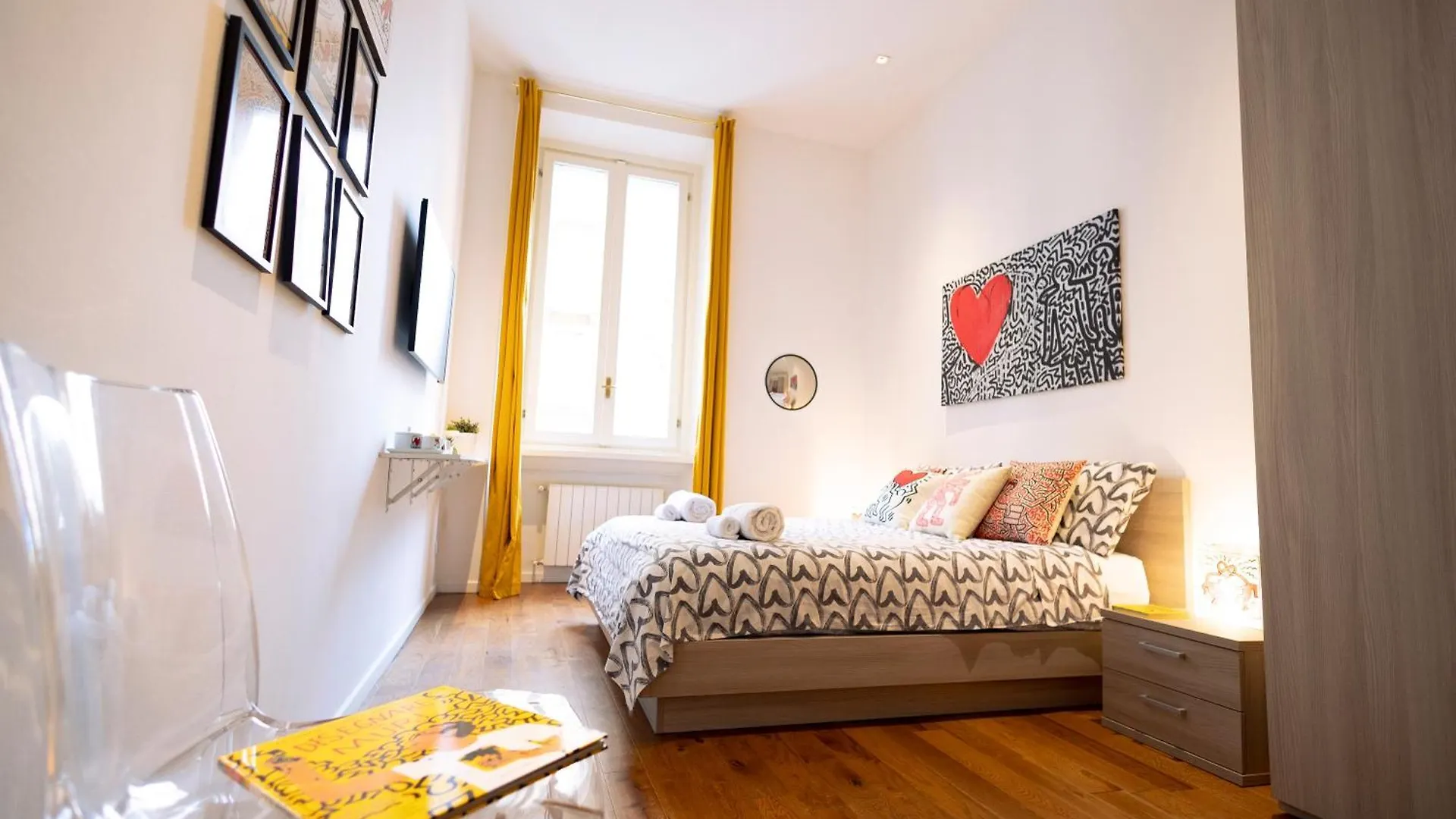 The Keith Haring Room - Private Bedroom Milán