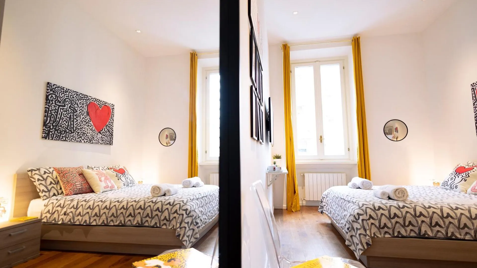 The Keith Haring Room - Private Bedroom Milan